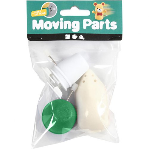 Plastové mechanické FIGURKY NA NOŽIČKÁCH - různé tvary 3 ks v balení - obrázek