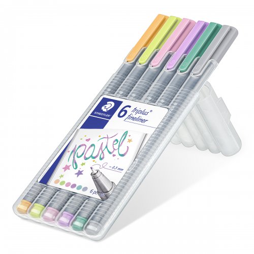 Liner Triplus STAEDTLER 6 barev - pastelové - 334SB6CS1_01.JPG