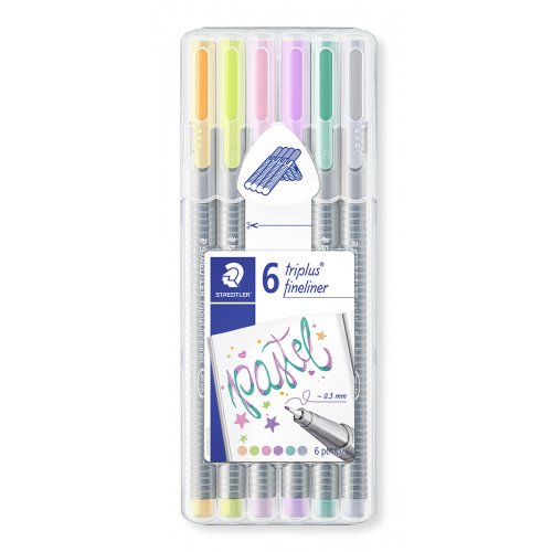 Liner Triplus STAEDTLER 6 barev - pastelové