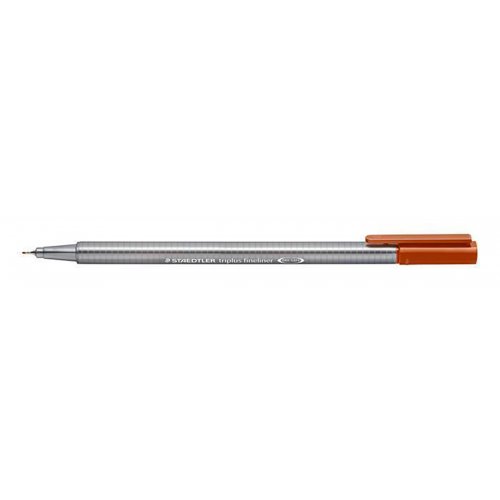 Liner "Triplus 334", burnt sienna, 0,3mm, STAEDTLER