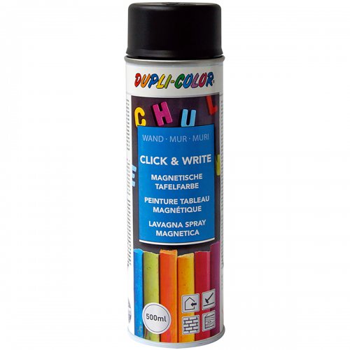 Magnetický tabulový lak ve spreji 500 ml ČERNÁ