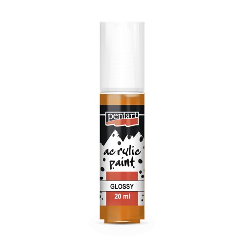 Akrylová barva lesklá PENTART 20 ml ORANŽOVÁ