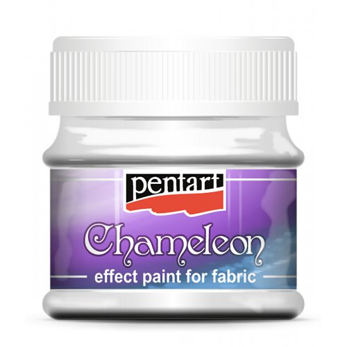 Barva na textil Chameleon 50 ml STŘÍBRNÁ