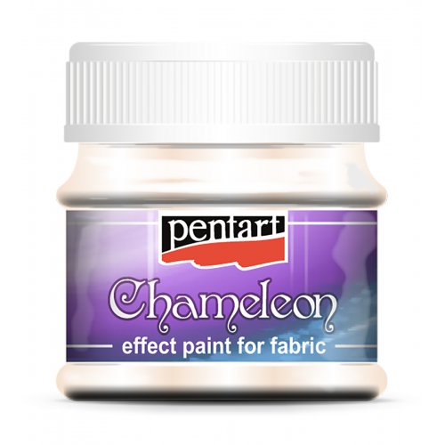 Barva na textil Chameleon 50 ml SVĚTLÁ ZLATÁ