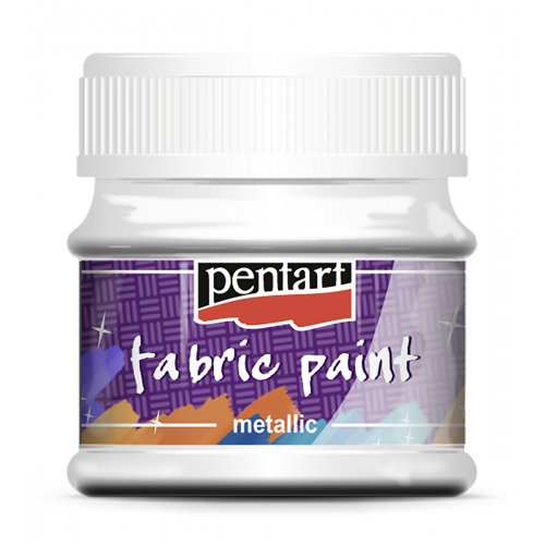 Barva na textil Chameleon 50 ml SVĚTLÁ STŘÍBRNÁ