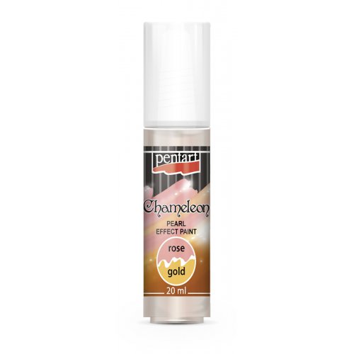 Chameleon perleťová akrylová barva PENTART 20 ml RŮŽOVÁ-ZLATÁ