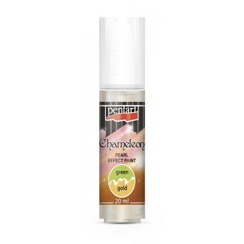 Chameleon perleťová akrylová barva PENTART 20 ml ZELENÁ-ZLATÁ