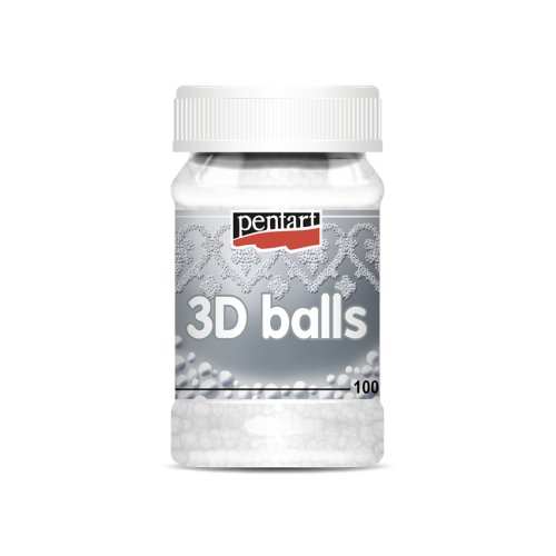 3D kuličky na tvorbu struktur PENTART 100 ml VELKÉ