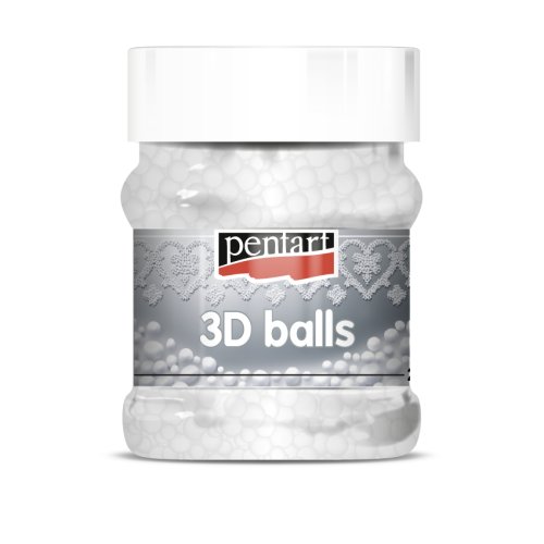 3D kuličky na tvorbu struktur PENTART 230 ml VELKÉ