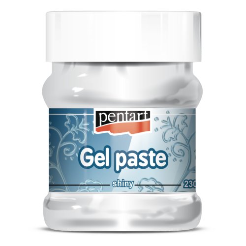 Gelová pasta transparentní PENTART 230 ml LESK