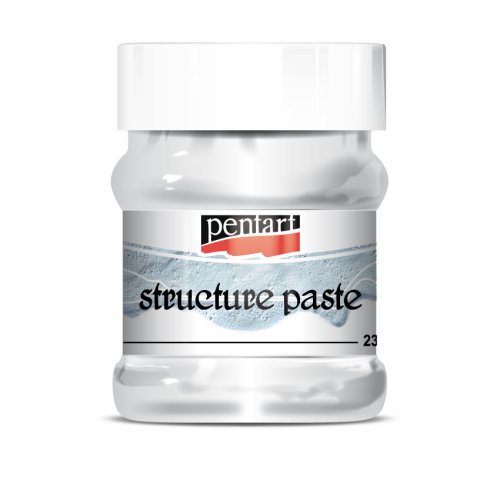 Strukturovací pasta PENTART 230 ml BÍLÁ