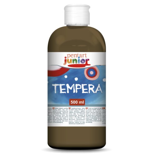 Temperová barva Junior PENTART 500 ml HNĚDÁ