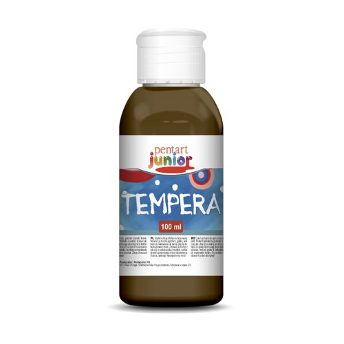 Temperová barva Junior PENTART 100 ml HNĚDÁ