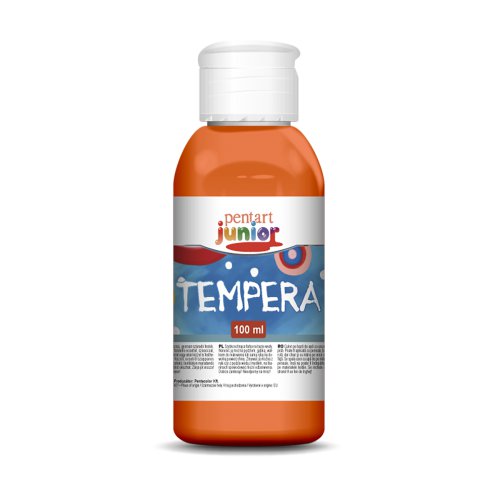 Temperová barva Junior PENTART 100 ml ORANŽOVÁ