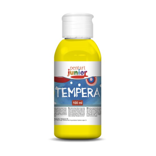 Temperová barva Junior PENTART 100 ml, ŽLUTÁ
