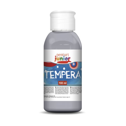 Tempera 100 ml STŘÍBRNÁ