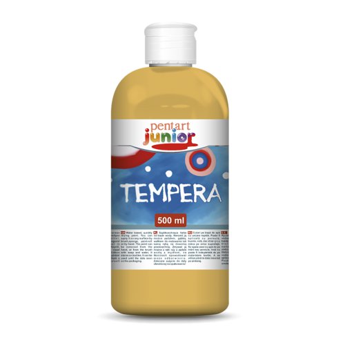Temperová barva Junior PENTART 500 ml ZLATÁ