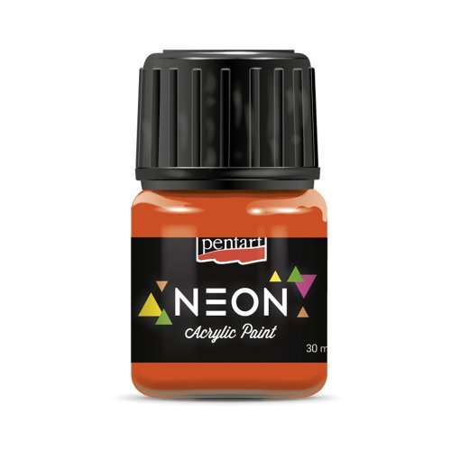 Akrylová barva neonová 30 ml ORANŽOVÁ