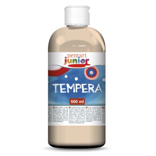 Temperová barva Junior PENTART 500 ml SVĚTLÁ ORANŽOVÁ