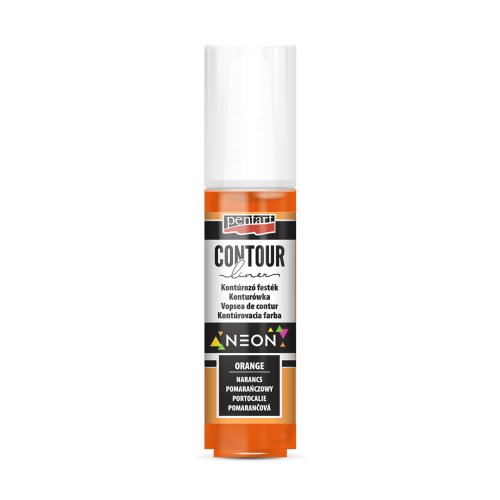 Konturovací liner neon 20 ml  ORANŽOVÁ