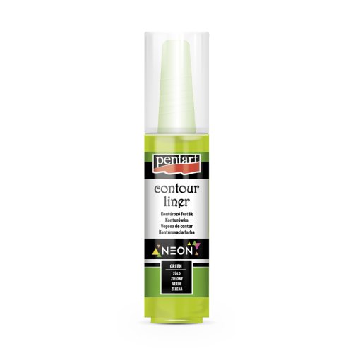 Konturovací liner NEON PENTART 20 ml ZELENÁ