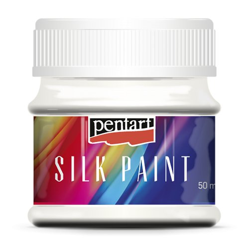 Barva na hedvábí 50 ml BÍLÁ