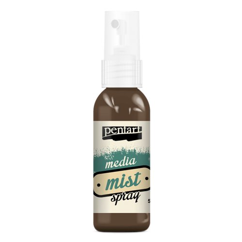Media mist barva ve spreji 50 ml HNĚDÁ