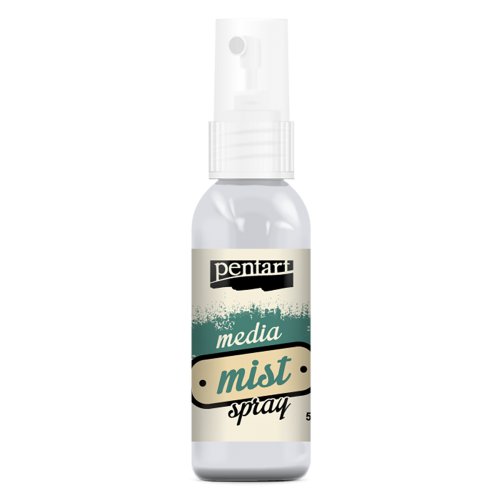 Media mist barva ve spreji 50 ml PERLEŤOVÁ BÍLÁ