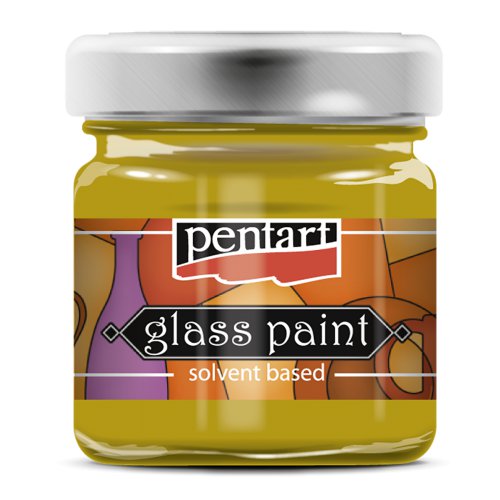 Barva na sklo vitrážová PENTART 30 ml ZLATÁ