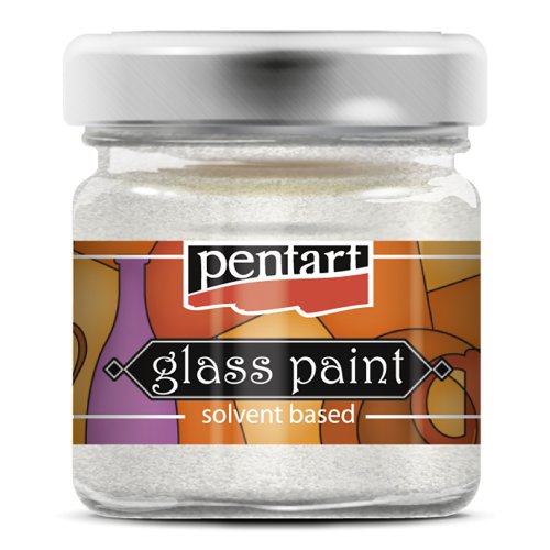 Barva na sklo vitrážová PENTART 30 ml TŘPYTIVÁ DUHOVÁ