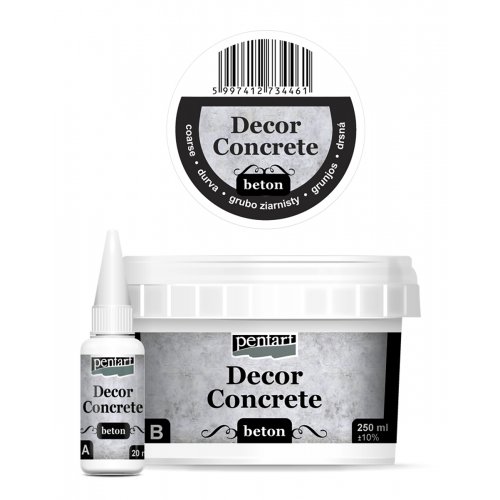 Beton dekorační 250 ml HRUBÝ PRÁŠEK