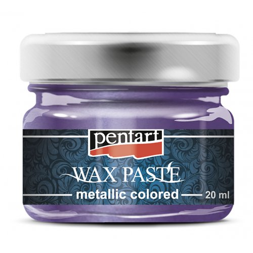 Vosková pasta metalická 20 ml PURPUROVÁ