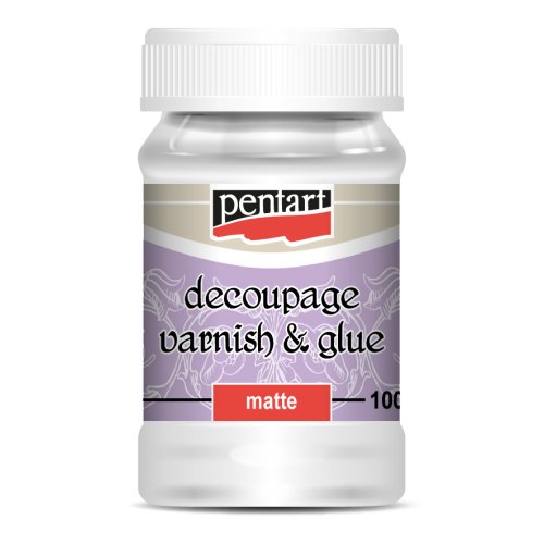 Lepidlový lak na decoupage matný PENTART 100 ml