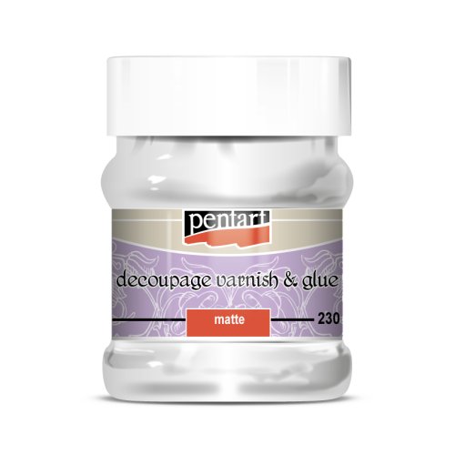 Lepidlový lak na decoupage matný PENTART 230 ml