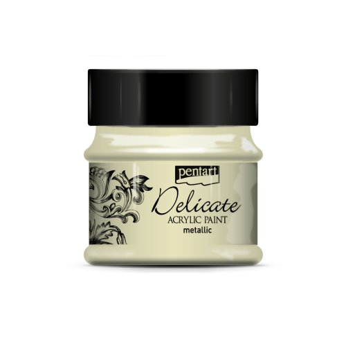 Akrylová barva delikátní metalická PENTART 50 ml TMAVÁ ZLATÁ