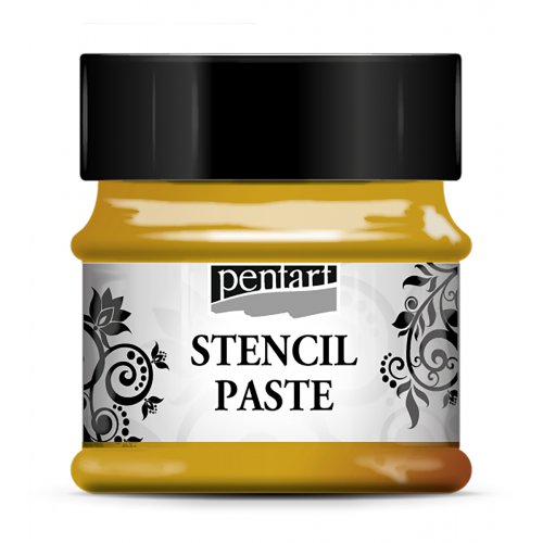 Šablonová pasta metalická PENTART 50 ml ZLATÁ