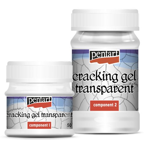 Krakelovací set transparentní