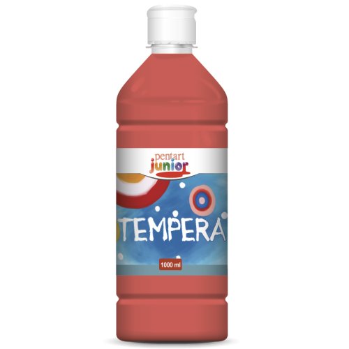 Temperová barva Junior PENTART 1000 ml ČERVENÁ