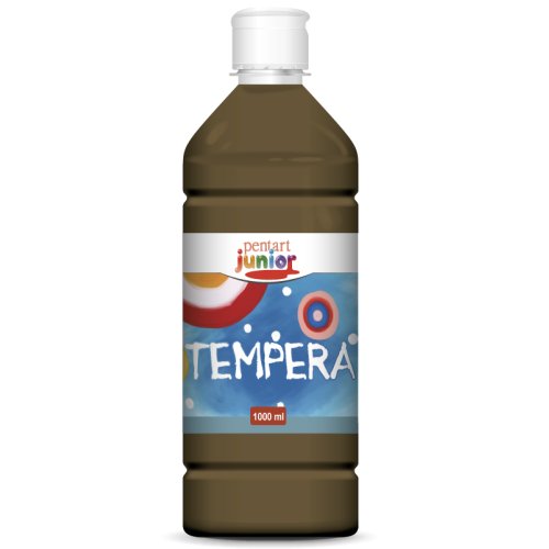 Temperová barva Junior PENTART 1000 ml HNĚDÁ