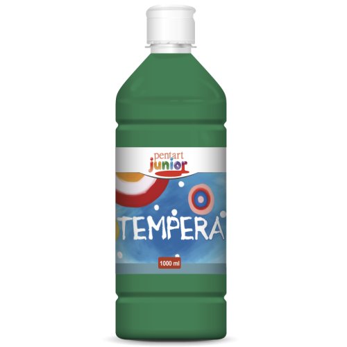 Temperová barva Junior PENTART 1000 ml ZELENÁ