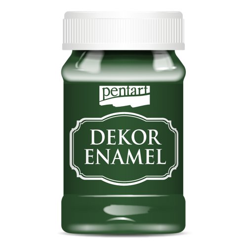 Dekorační smalt 100 ml ZELENÁ