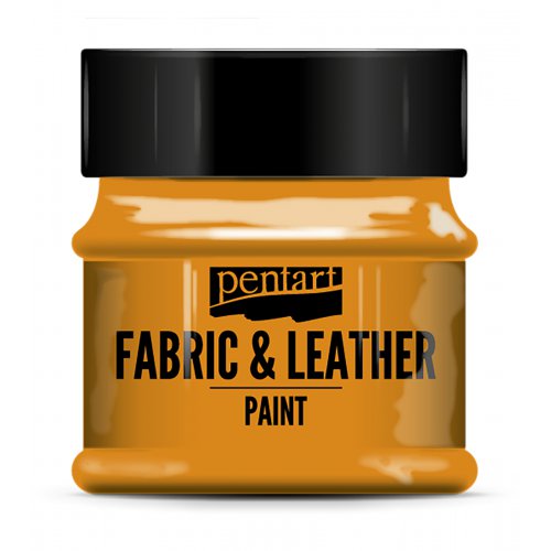 Barva na kůži a textil 50 ml ORANŽOVÁ