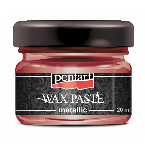 Vosková pasta metalická 20 ml OHNIVÁ ZLATÁ