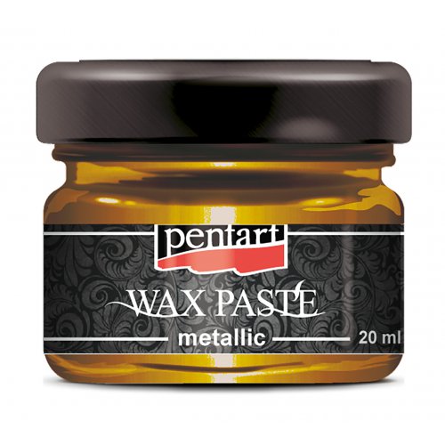 Vosková pasta metalická 20 ml MEDOVÁ ZLATÁ