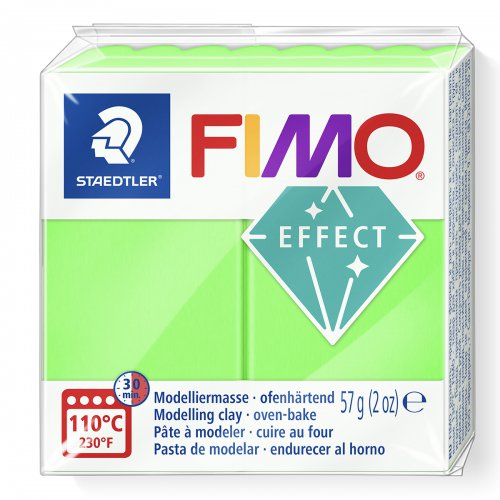 FIMO NEON efekt 57g ZELENÁ