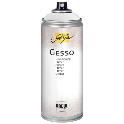 Šeps ve spreji SOLO GOYA Gesso 400 ml BÍLÁ