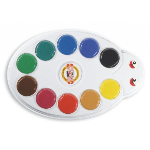 Sada vodových barev KOH-I-NOOR 10 x 57 mm beruška