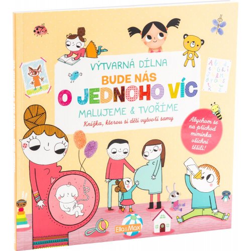 Bude nás o jednoho víc - omalovánky