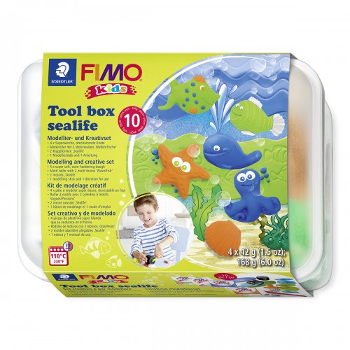 Sada Fimo kids Toolbox MOŘSKÝ SVĚT