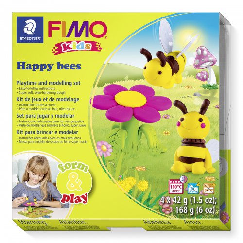 Sada Fimo kids Form & Play ŠŤASTNÉ VČELKY